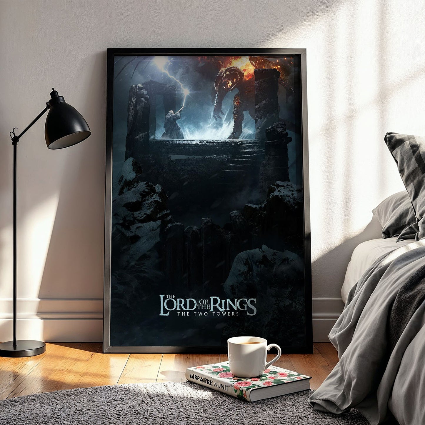 Flex Designs Poster The Lord of the Rings The Two Towers Cover 5 x 7" Home Goods - Movie 2002 Movie Poster