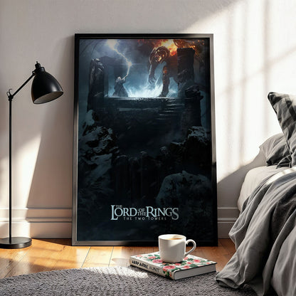 Flex Designs Poster The Lord of the Rings The Two Towers Cover 5 x 7" Home Goods - Movie 2002 Movie Poster