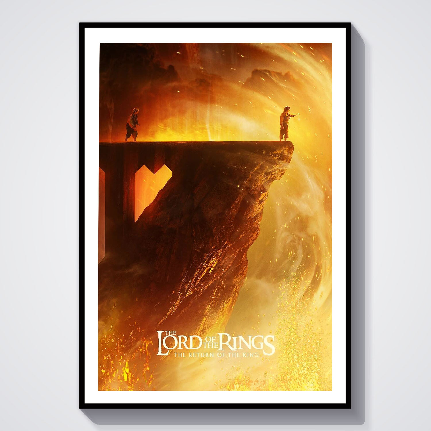 Flex Designs Poster The Lord of the Rings The Return of the King Cover 8 x 10" Home Goods - Movie 2003 Movie Poster