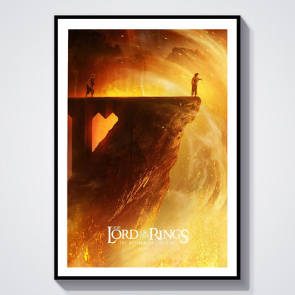 Flex Designs Poster The Lord of the Rings The Return of the King Cover 8 x 10" Home Goods - Movie 2003 Movie Poster