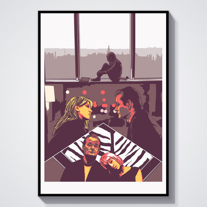 Flex Designs Poster Lost in Translation Sketch 5 x 7" Home Goods - Movie 2003 Movie Poster
