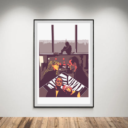 Flex Designs Poster Lost in Translation Sketch 8 x 10" Home Goods - Movie 2003 Movie Poster