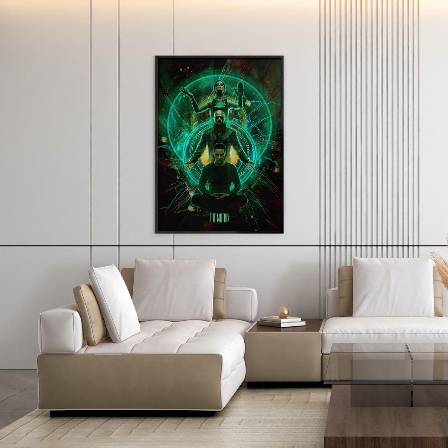 Flex Designs Poster The Matrix 5 x 7" Home Goods - Movie 1999 Movie Poster