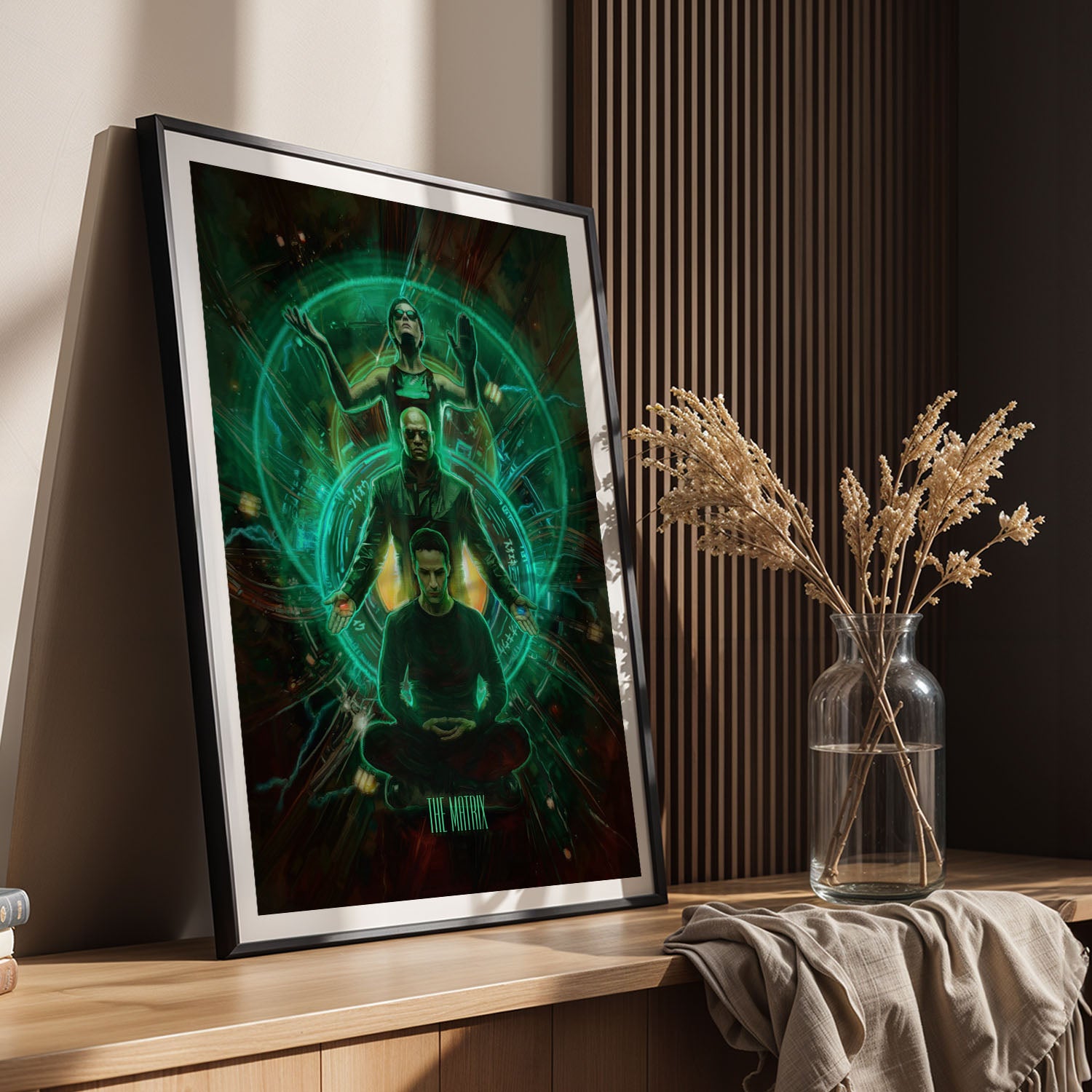 Flex Designs Poster The Matrix 5 x 7" Home Goods - Movie 1999 Movie Poster
