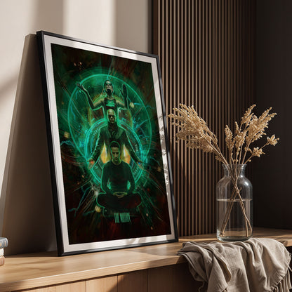 Flex Designs Poster The Matrix 5 x 7" Home Goods - Movie 1999 Movie Poster