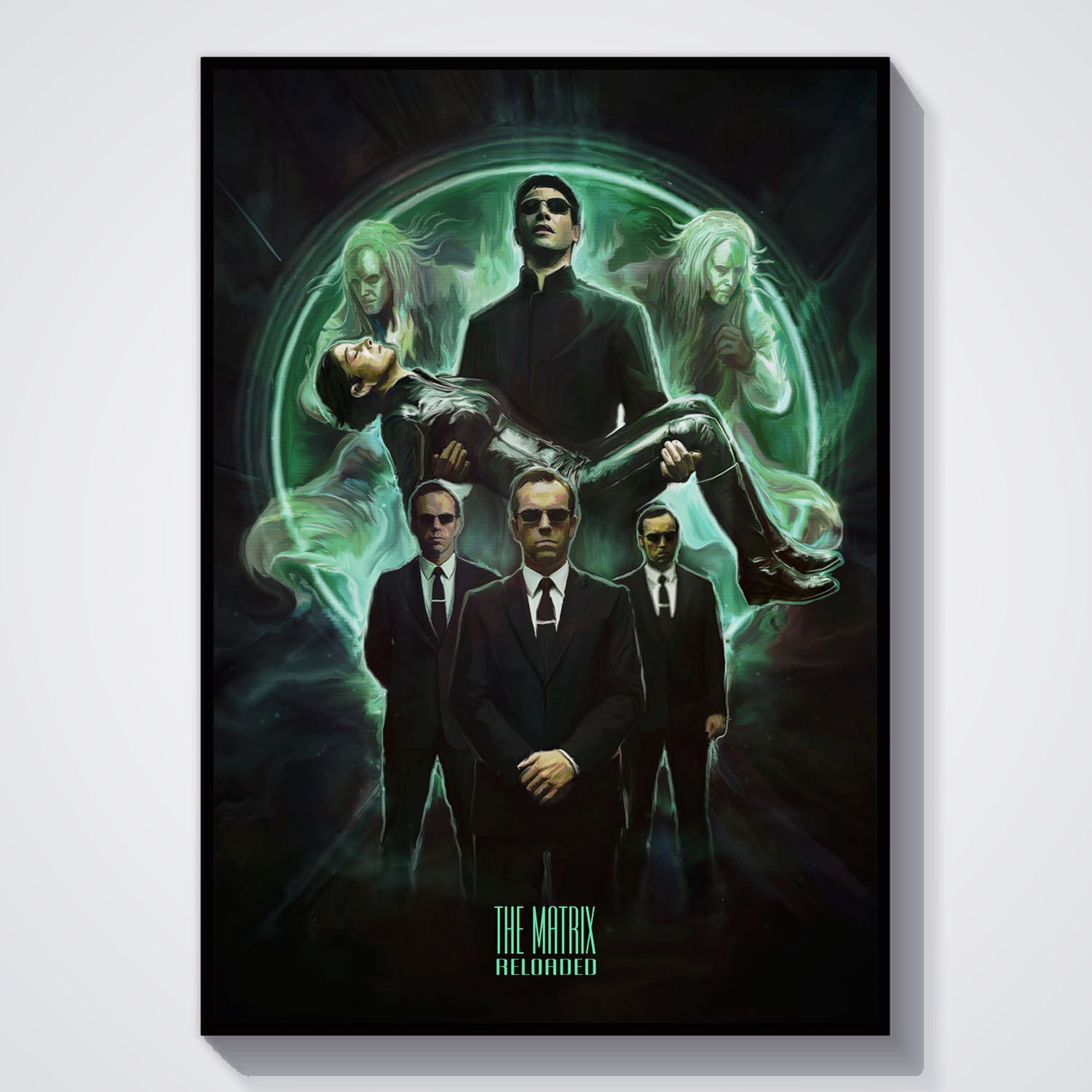 Flex Designs Poster The Matrix Reloaded 5 x 7" Home Goods - Movie 2003 Movie Poster