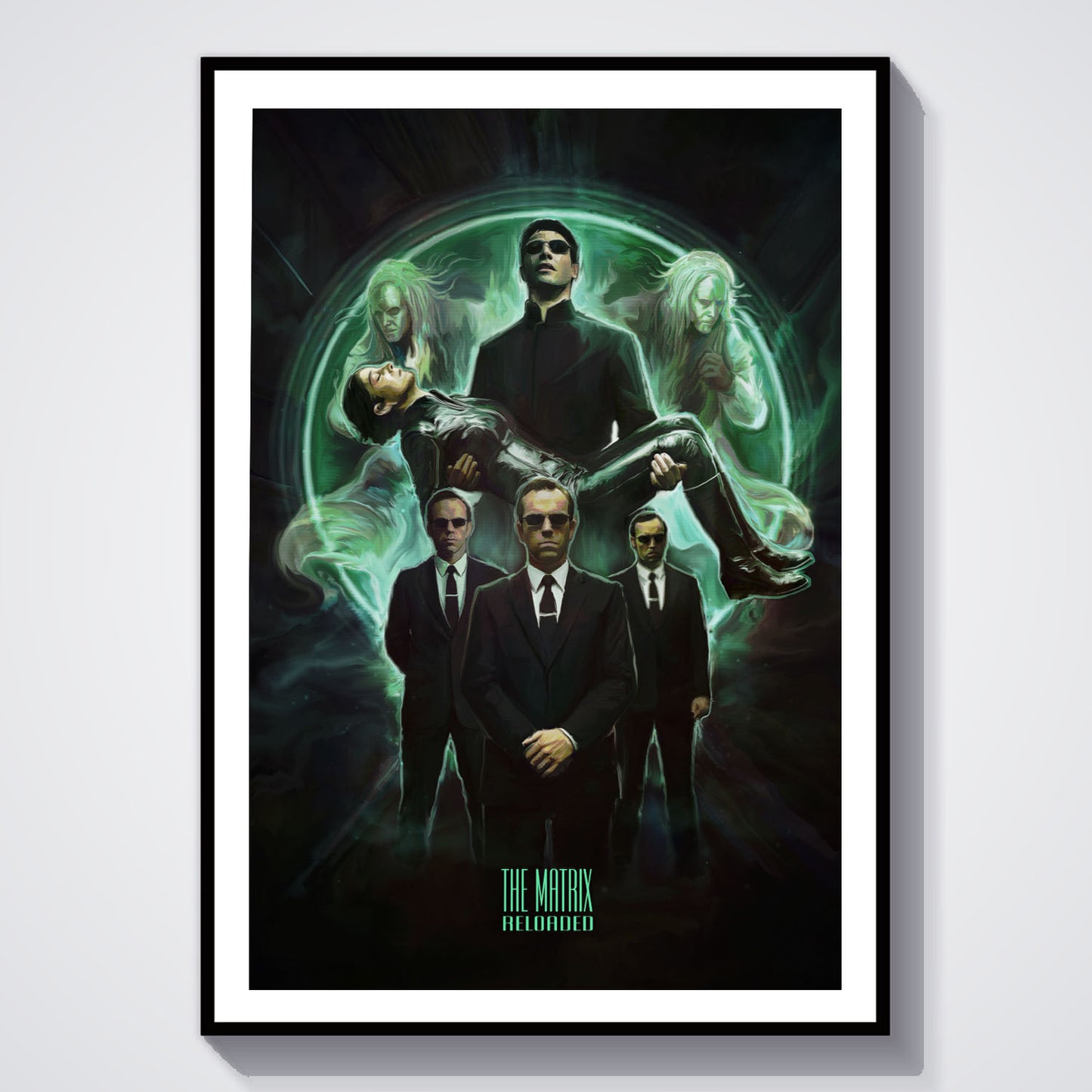Flex Designs Poster The Matrix Reloaded 8 x 10" Home Goods - Movie 2003 Movie Poster