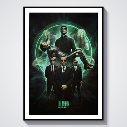 Flex Designs Poster The Matrix Reloaded 8 x 10" Home Goods - Movie 2003 Movie Poster