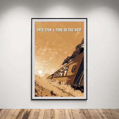 Flex Designs Poster Once Upon a Time in the West Sketch 8 x 10" Home Goods - Movie 1968 Movie Poster