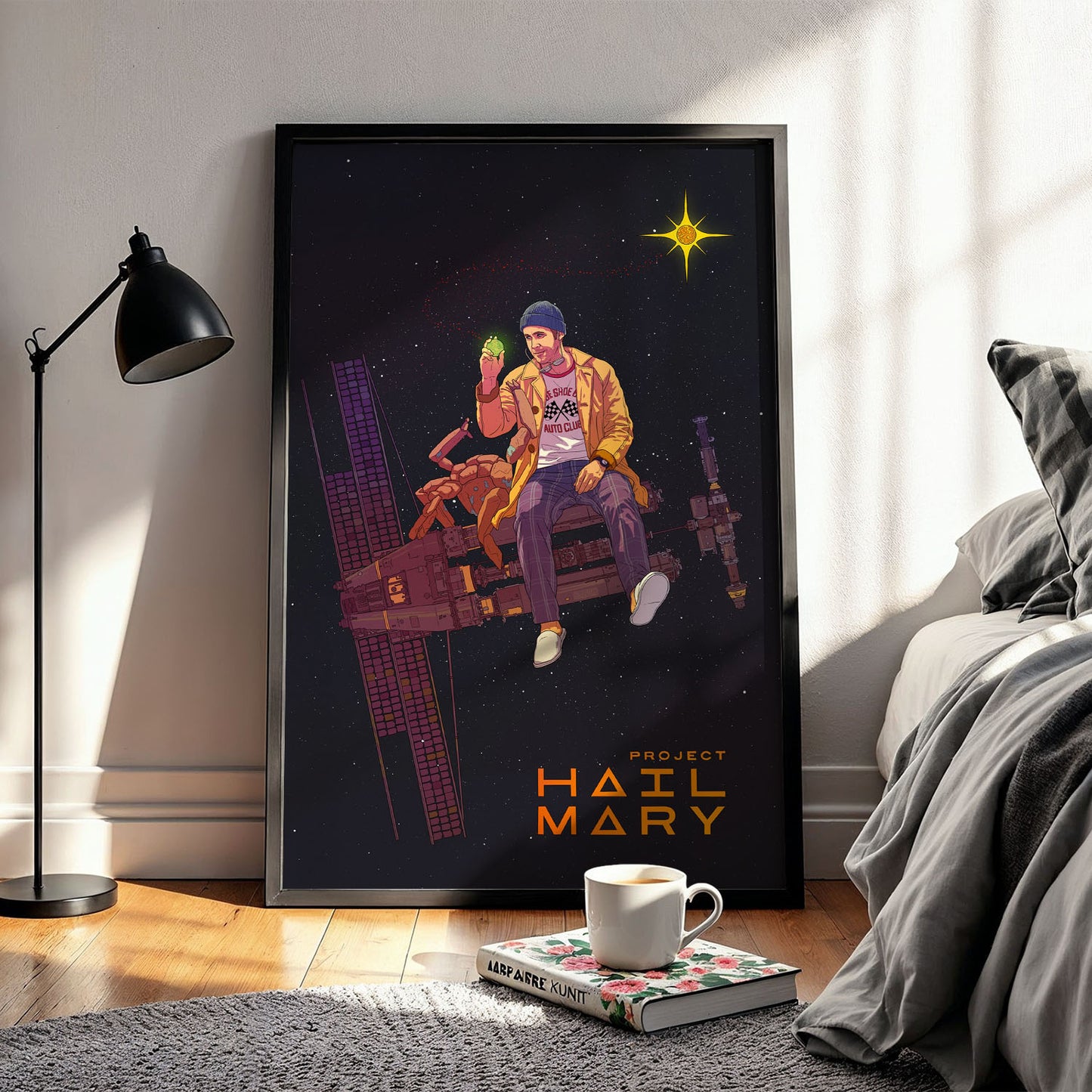 Flex Designs Poster Project Hail Mary Grace Rocky 5 x 7" Home Goods - Movie 2026 Movie Poster