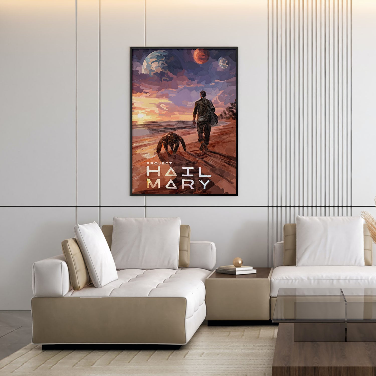 Flex Designs Poster Project Hail Mary Rocky 5 x 7" Home Goods - Movie 2026 Movie Poster