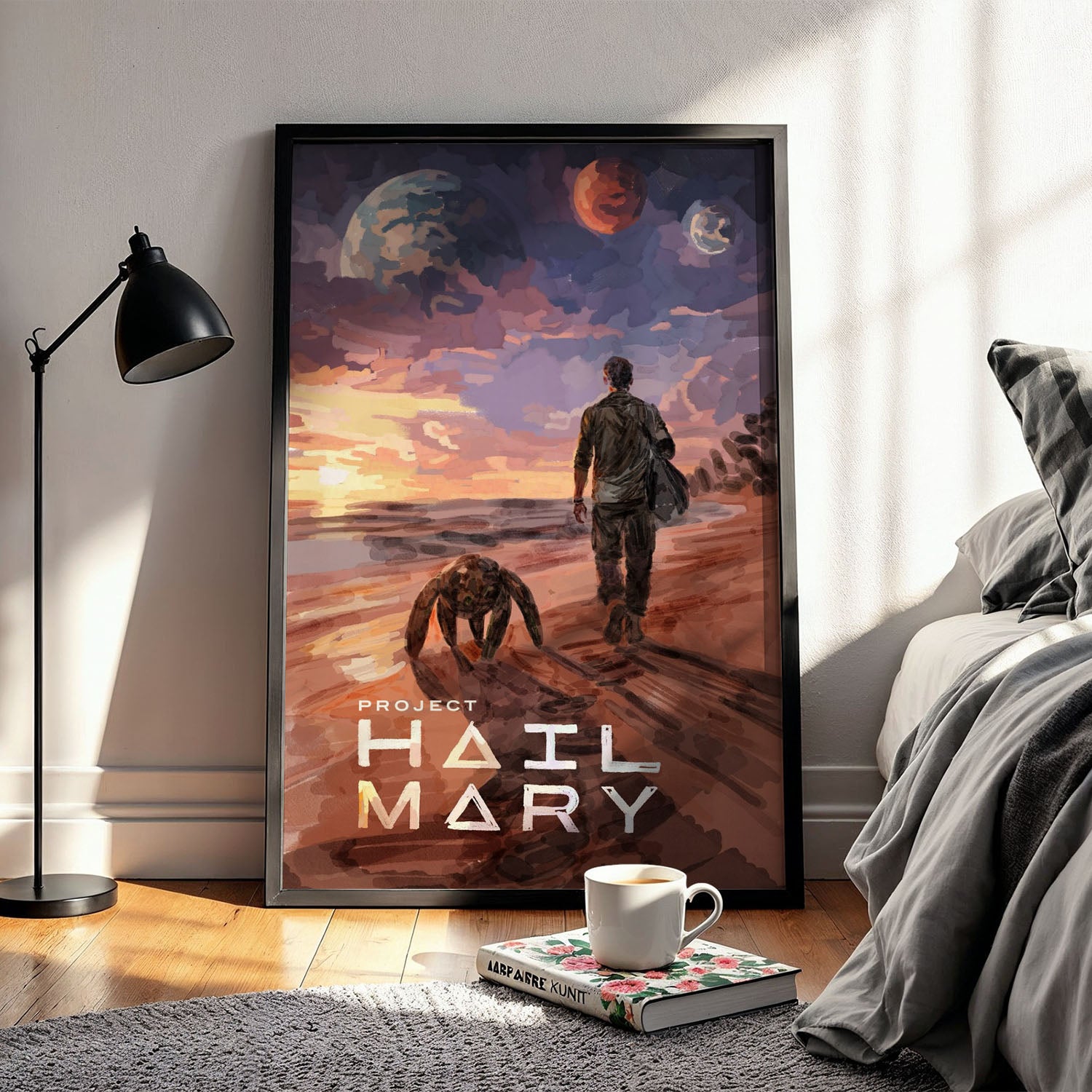 Flex Designs Poster Project Hail Mary Rocky 5 x 7" Home Goods - Movie 2026 Movie Poster
