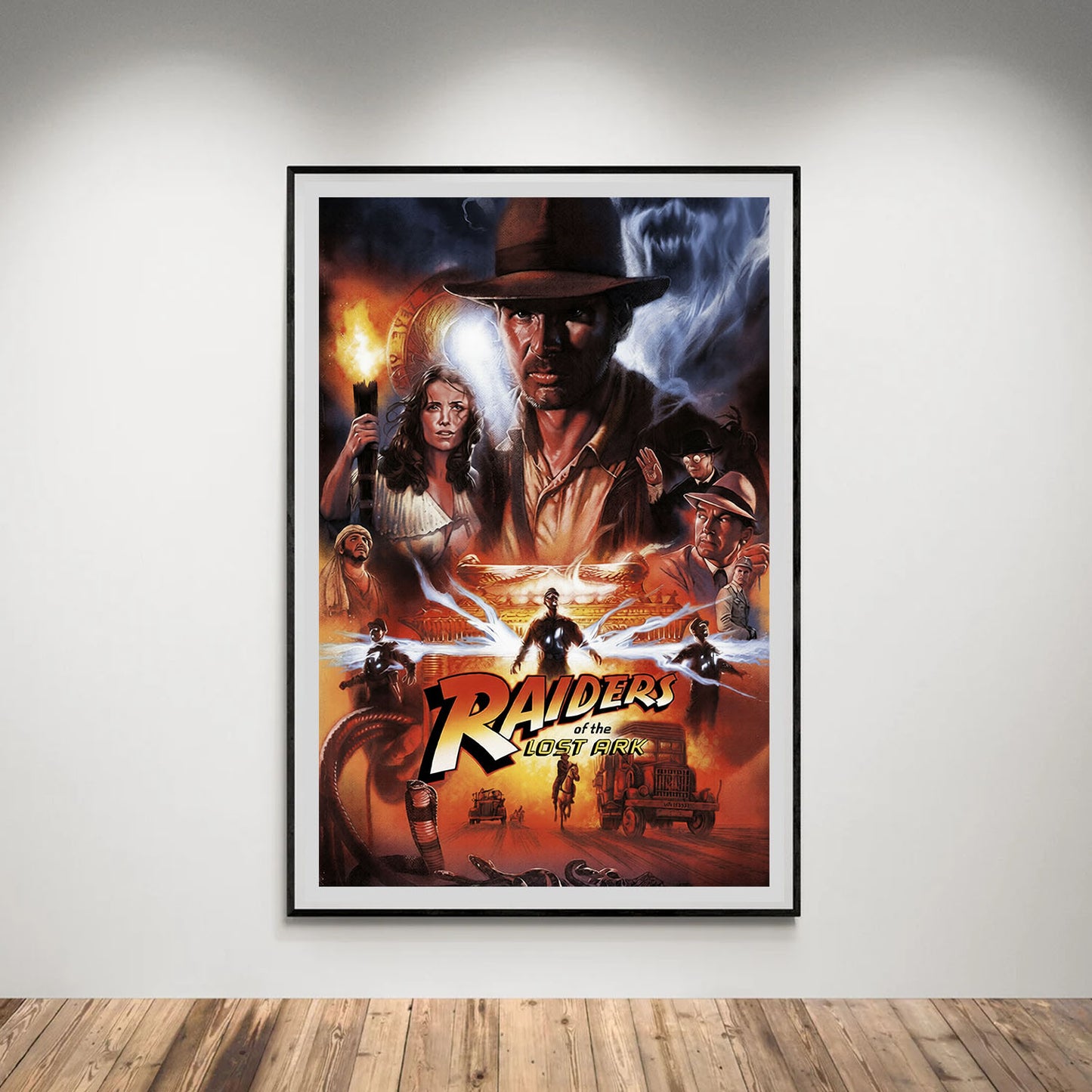 Flex Designs Poster Raiders of the Lost Ark Alternate 8 x 10" Home Goods - Movie 1981 Movie Poster
