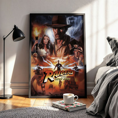 Flex Designs Poster Raiders of the Lost Ark Alternate 5 x 7" Home Goods - Movie 1981 Movie Poster