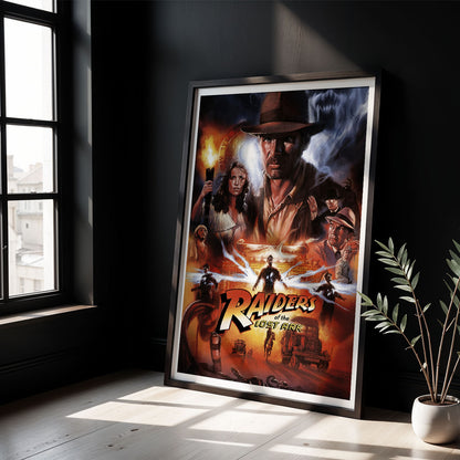 Flex Designs Poster Raiders of the Lost Ark Alternate 8 x 10" Home Goods - Movie 1981 Movie Poster