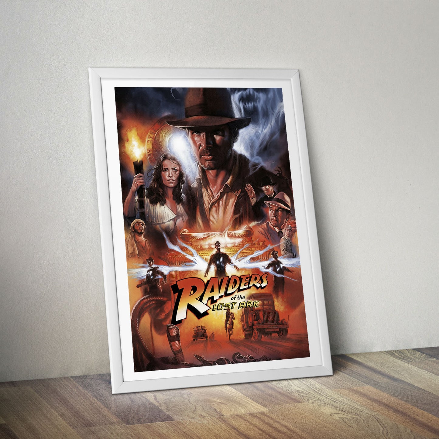 Flex Designs Poster Raiders of the Lost Ark Alternate 8 x 10" Home Goods - Movie 1981 Movie Poster