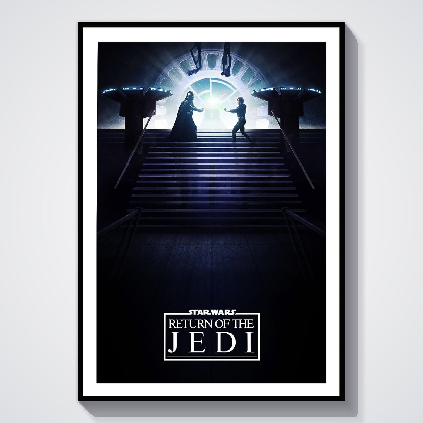 Flex Designs Poster Return of the Jedi Final 8 x 10" Home Goods - Movie 1983 Movie Poster