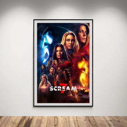 Flex Designs Poster Scream 7 Cover 8 x 10" Home Goods - Movie 2026 Movie Poster