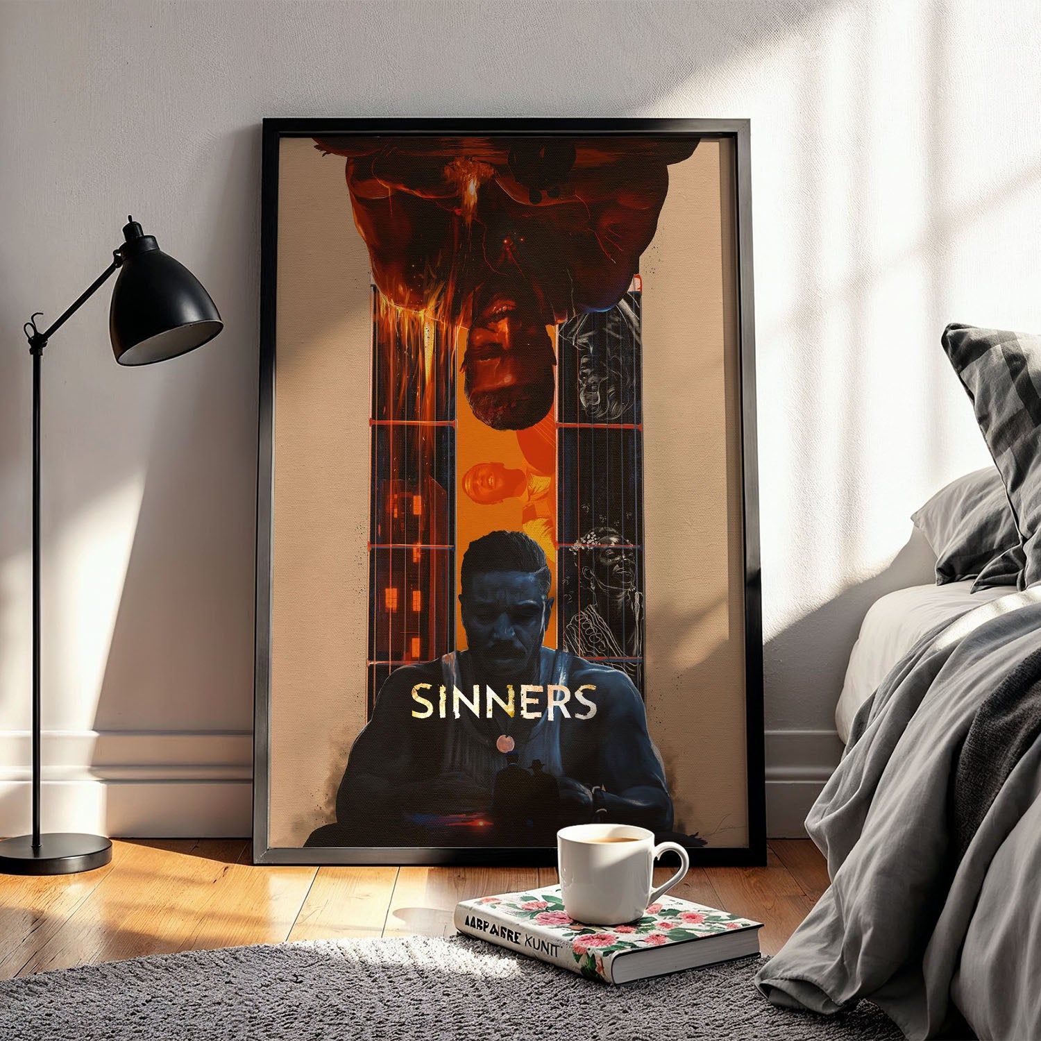 Flex Designs Poster Sinners Cartoon Final 5 x 7" Home Goods - Movie 2025 Movie Poster
