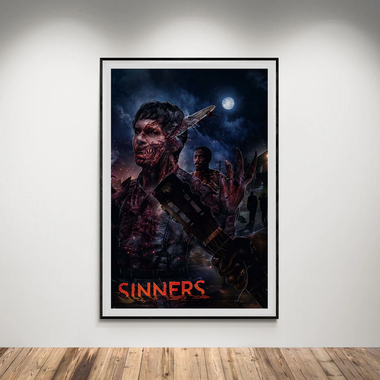 Flex Designs Poster Sinners Final 8 x 10" Home Goods - Movie 2025 Movie Poster