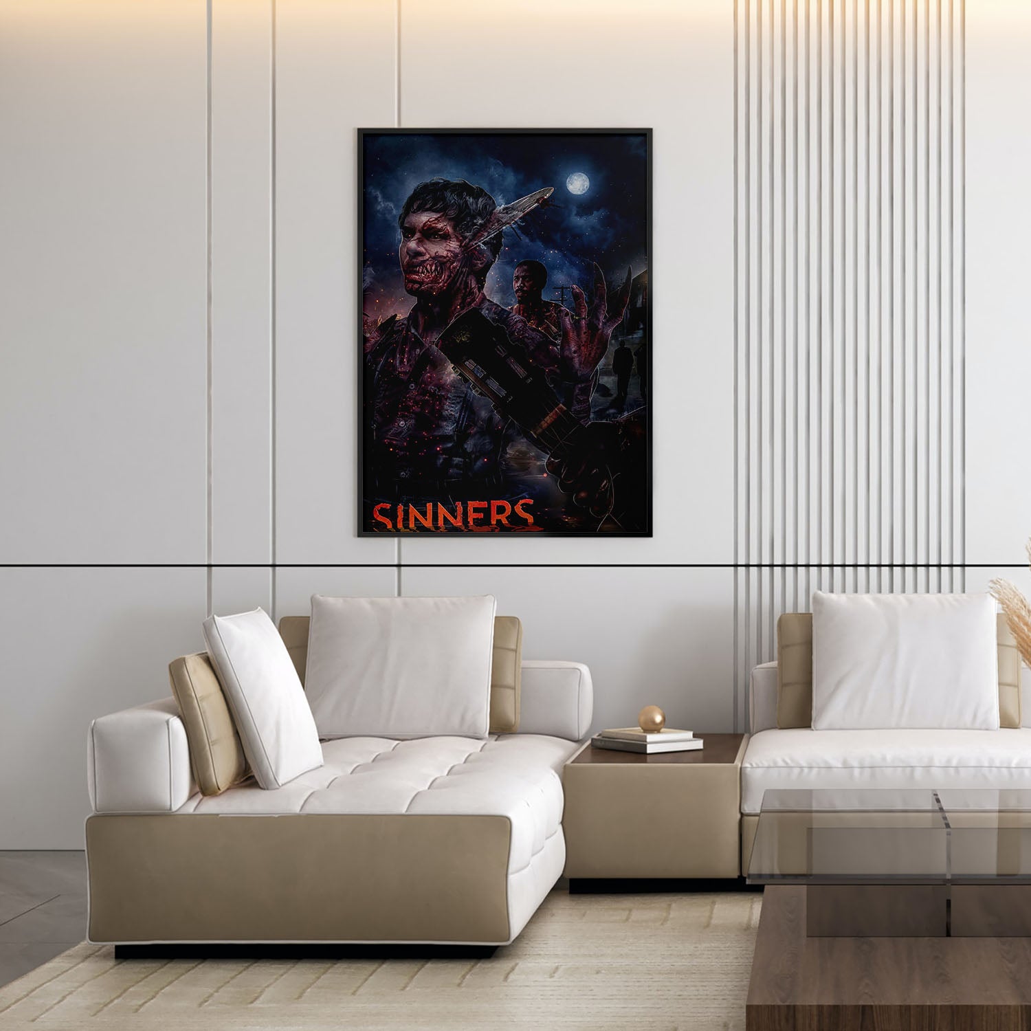 Flex Designs Poster Sinners Final 5 x 7" Home Goods - Movie 2025 Movie Poster