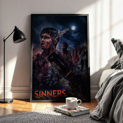 Flex Designs Poster Sinners Final 5 x 7" Home Goods - Movie 2025 Movie Poster