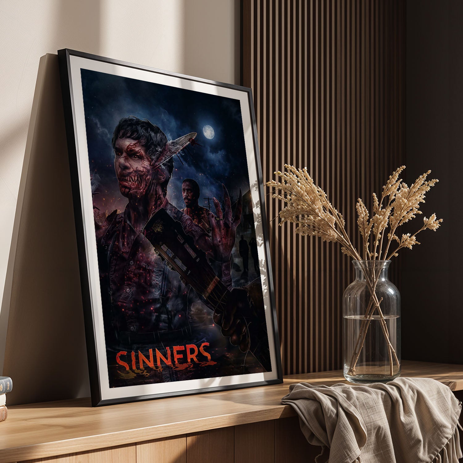 Flex Designs Poster Sinners Final 5 x 7" Home Goods - Movie 2025 Movie Poster
