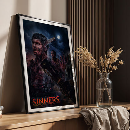 Flex Designs Poster Sinners Final 5 x 7" Home Goods - Movie 2025 Movie Poster