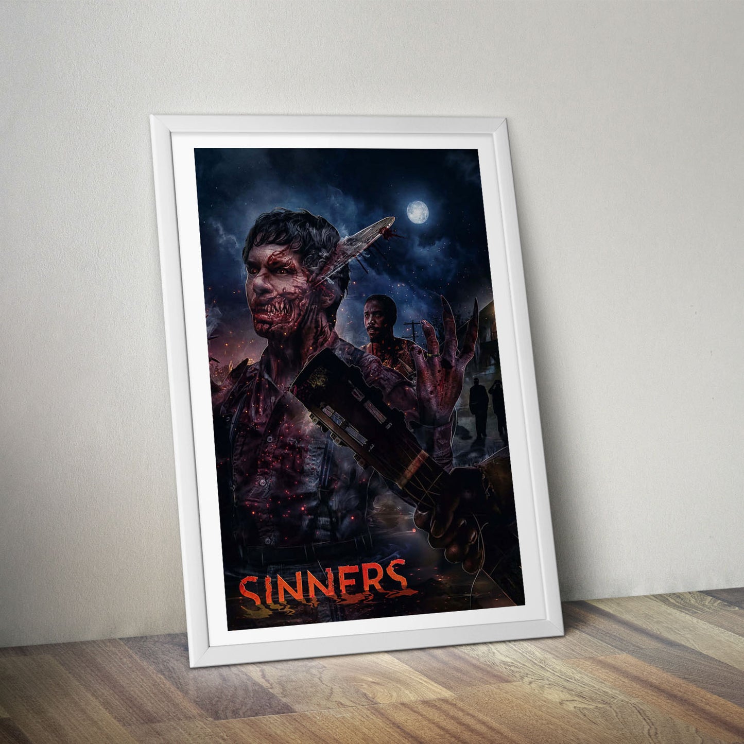 Flex Designs Poster Sinners Final 8 x 10" Home Goods - Movie 2025 Movie Poster