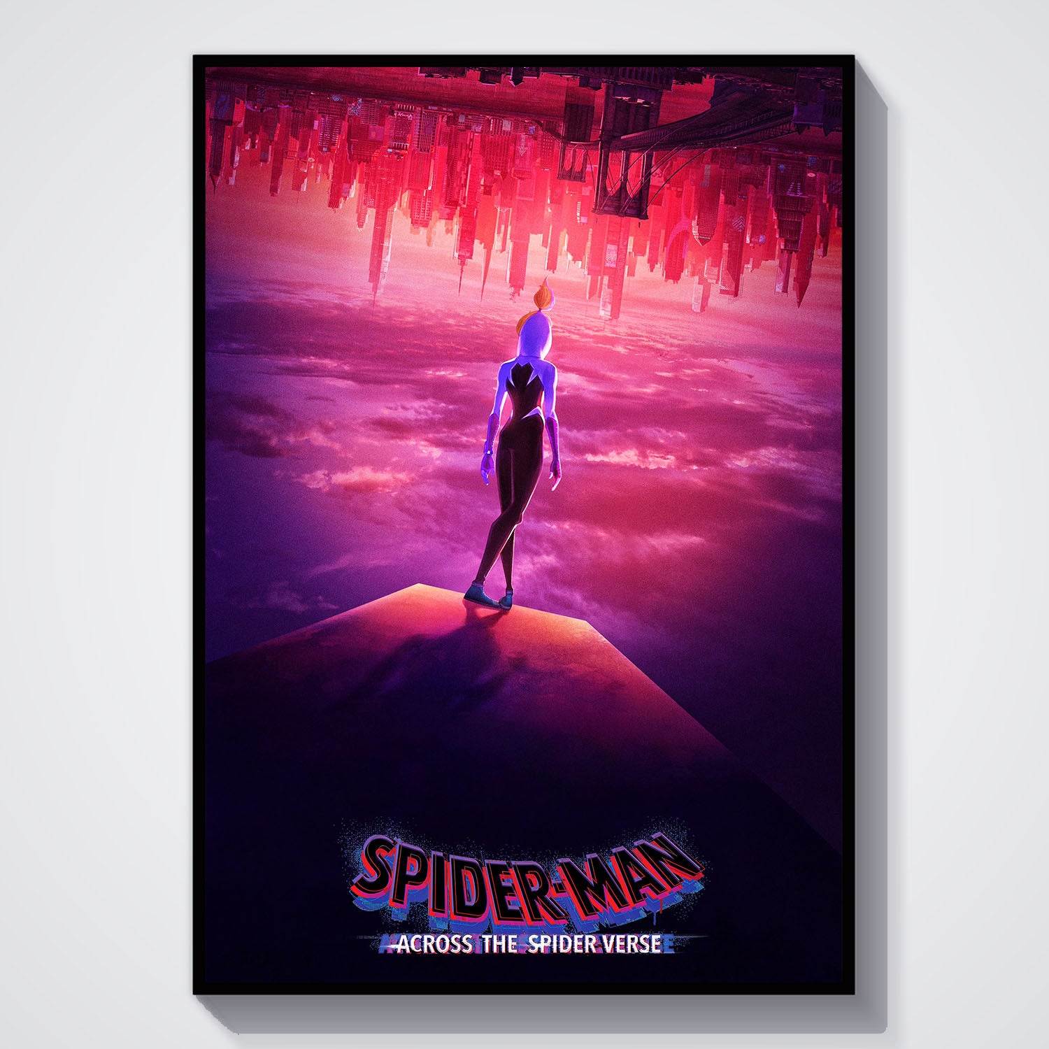 Flex Designs Poster SpiderMan Across the Spiderverse Gwen 5 x 7" Home Goods - Movie 2023 Movie Poster