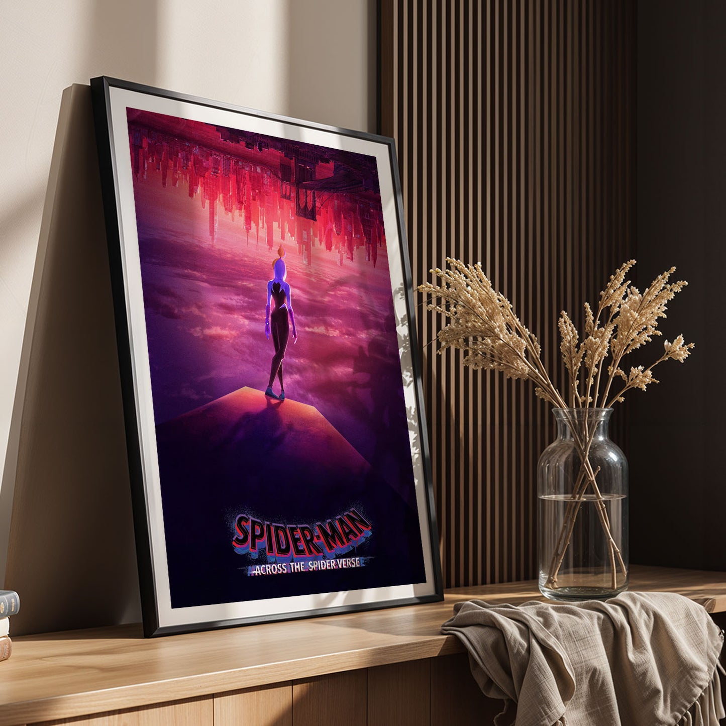 Flex Designs Poster SpiderMan Across the Spiderverse Gwen 5 x 7" Home Goods - Movie 2023 Movie Poster