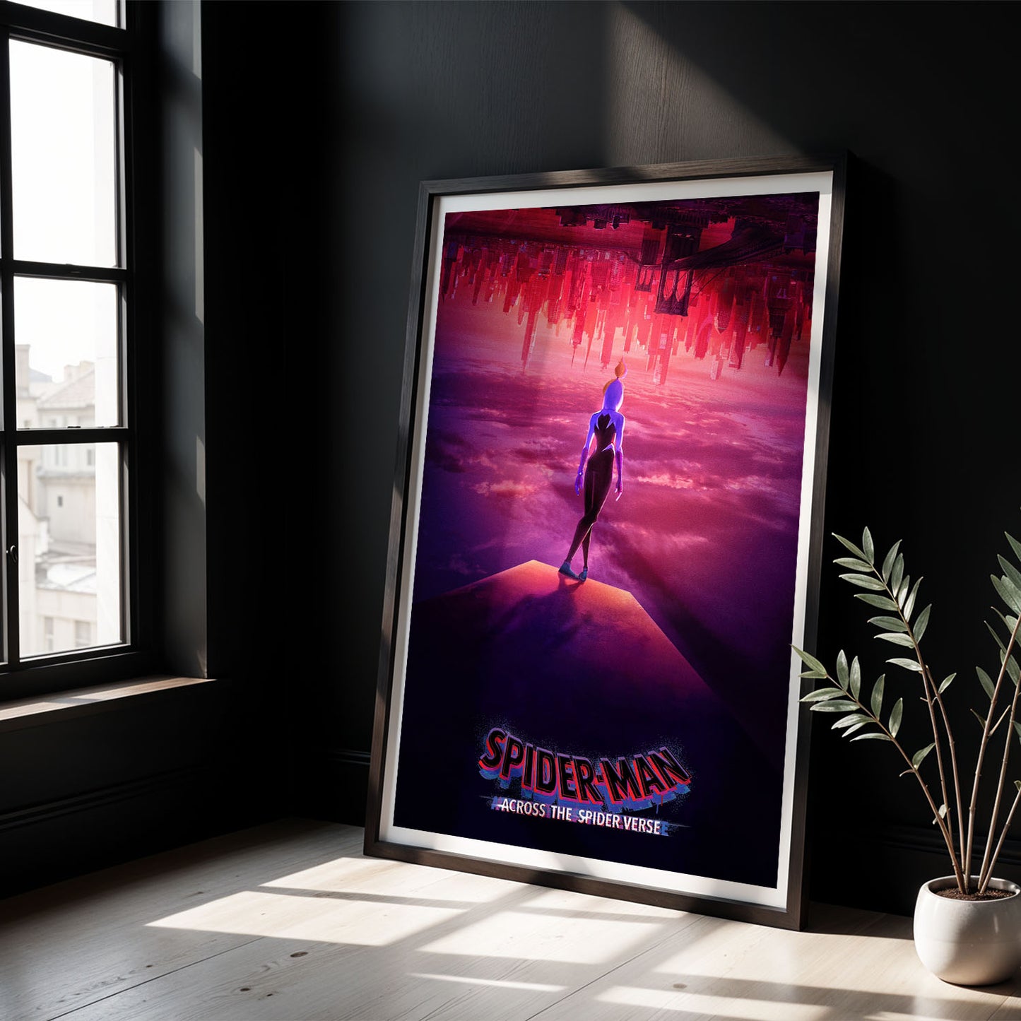 Flex Designs Poster SpiderMan Across the Spiderverse Gwen 8 x 10" Home Goods - Movie 2023 Movie Poster