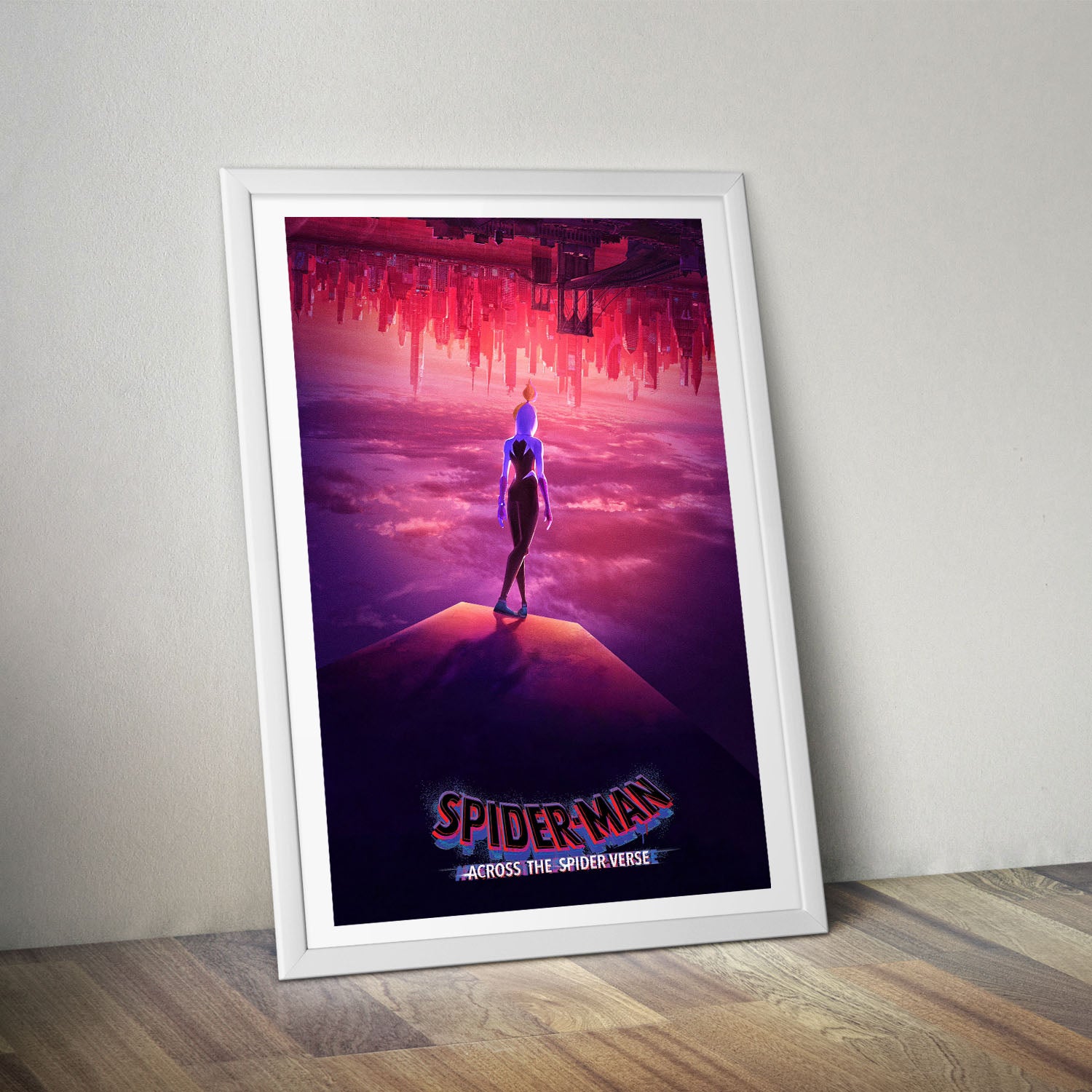 Flex Designs Poster SpiderMan Across the Spiderverse Gwen 8 x 10" Home Goods - Movie 2023 Movie Poster