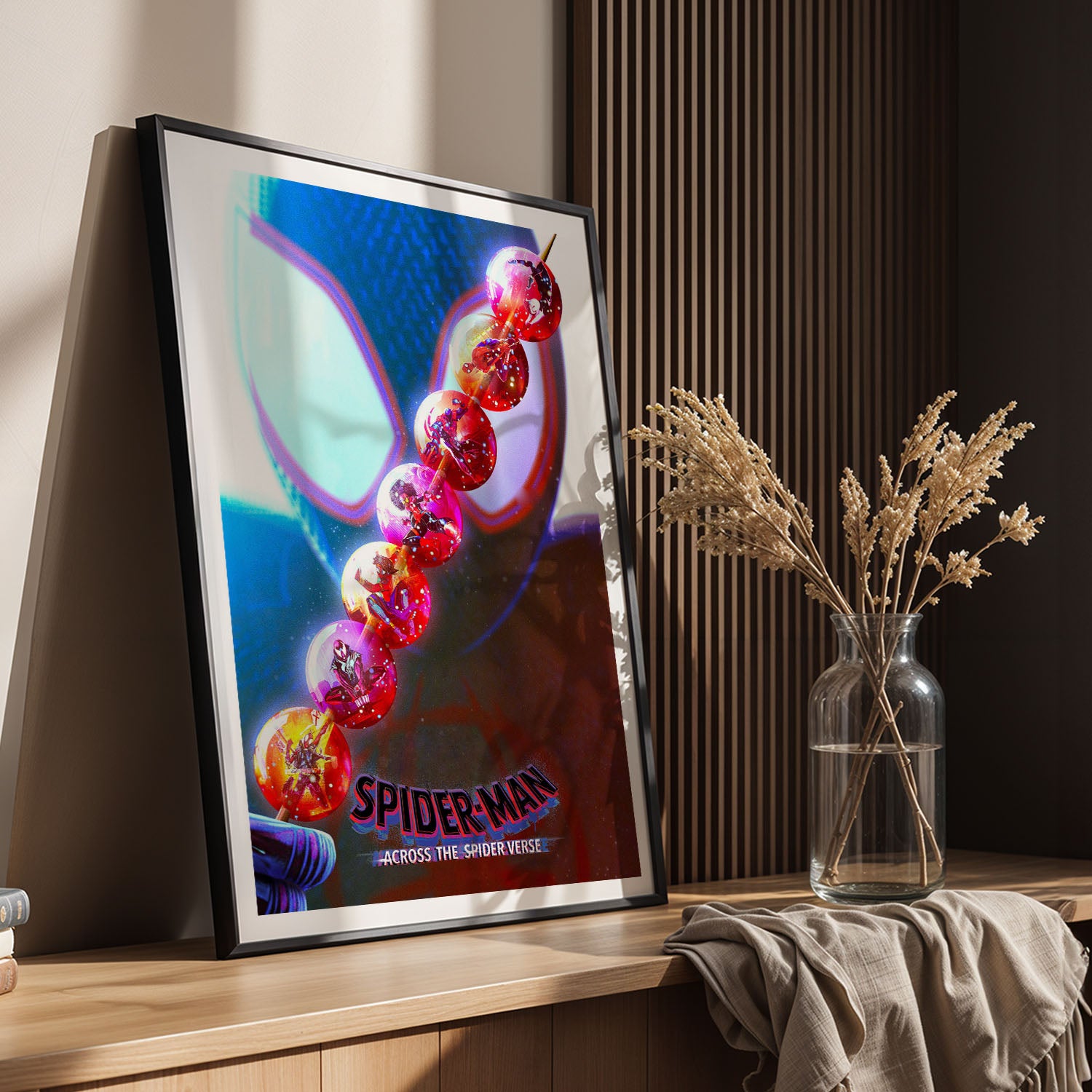 Flex Designs Poster SpiderMan Across the Spiderverse Loop 5 x 7" Home Goods - Movie 2023 Movie Poster