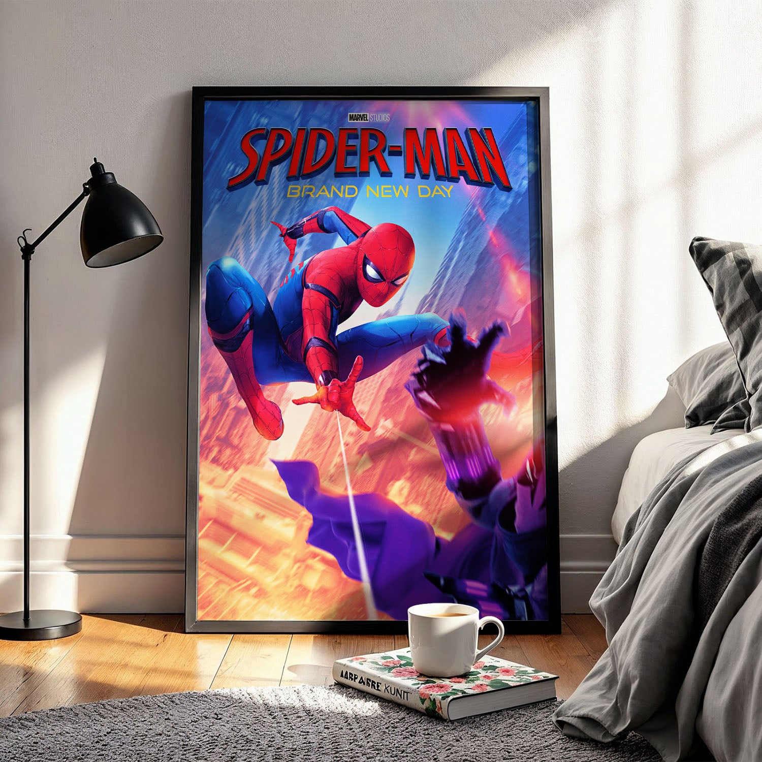 Flex Designs Poster SpiderMan Brand New Day Cover 5 x 7" Home Goods - Movie 2026 Movie Poster
