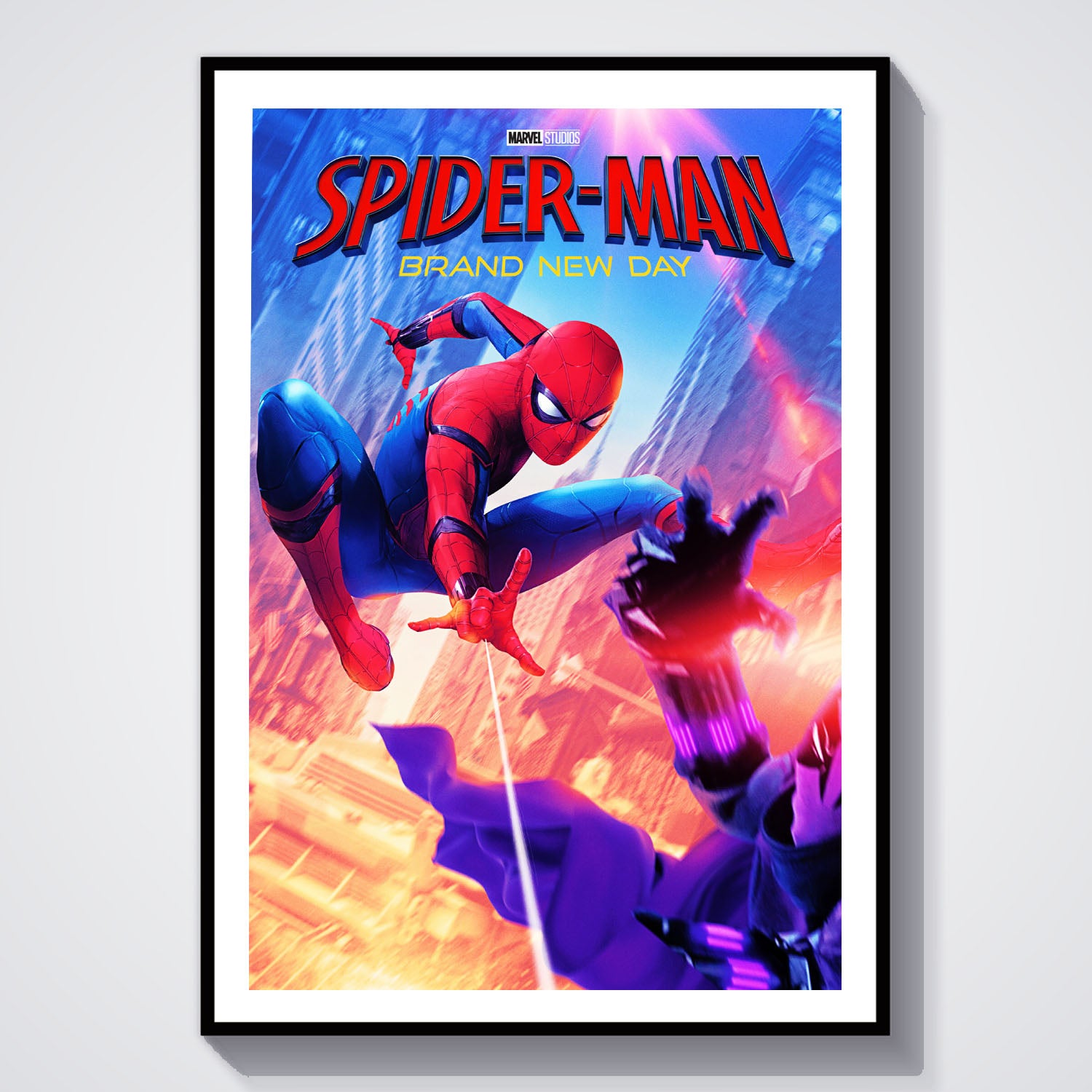 Flex Designs Poster SpiderMan Brand New Day Cover 8 x 10" Home Goods - Movie 2026 Movie Poster