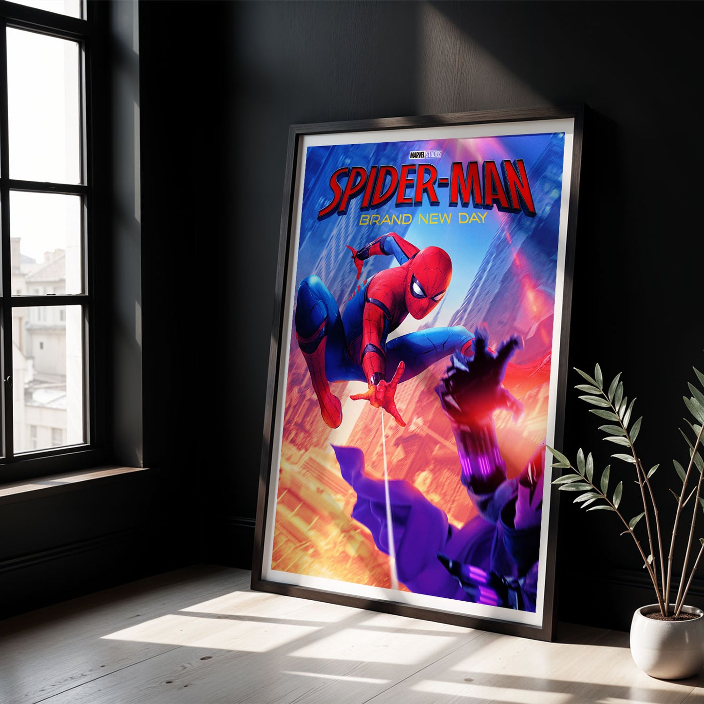 Flex Designs Poster SpiderMan Brand New Day Cover 8 x 10" Home Goods - Movie 2026 Movie Poster