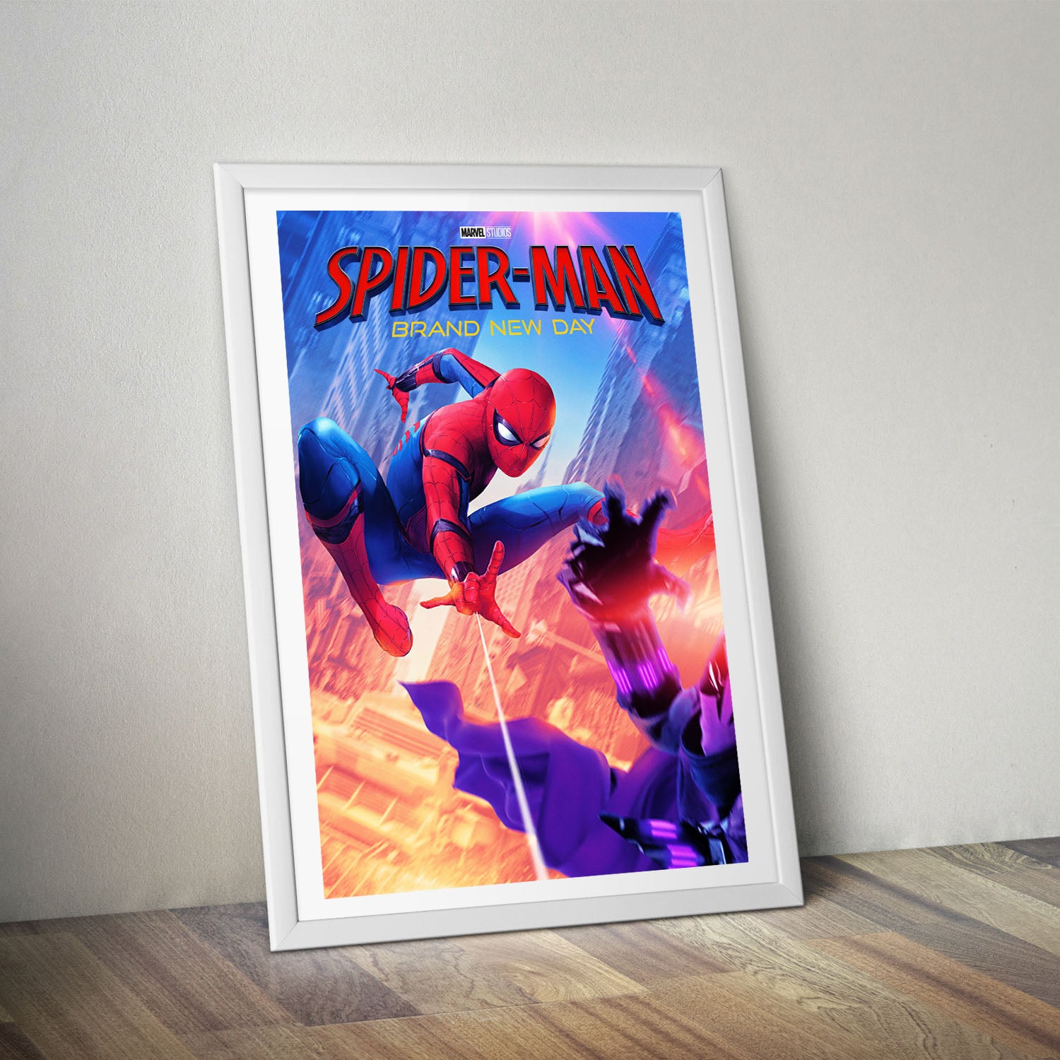 Flex Designs Poster SpiderMan Brand New Day Cover 8 x 10" Home Goods - Movie 2026 Movie Poster
