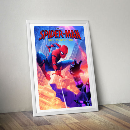 Flex Designs Poster SpiderMan Brand New Day Cover 8 x 10" Home Goods - Movie 2026 Movie Poster