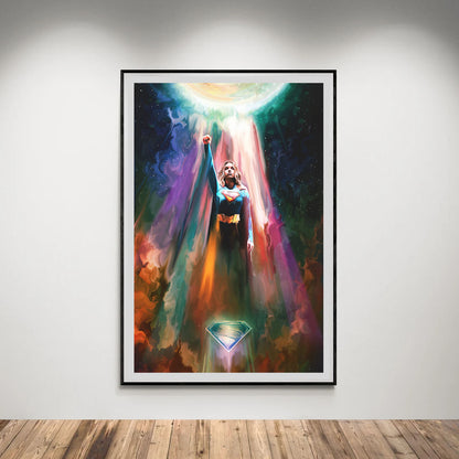 Flex Designs Poster Supergirl Key Visual 8 x 10" Home Goods - Movie 2026 Movie Poster
