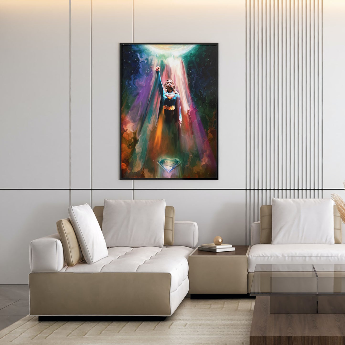 Flex Designs Poster Supergirl Key Visual 5 x 7" Home Goods - Movie 2026 Movie Poster
