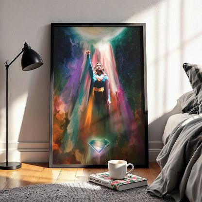Flex Designs Poster Supergirl Key Visual 5 x 7" Home Goods - Movie 2026 Movie Poster