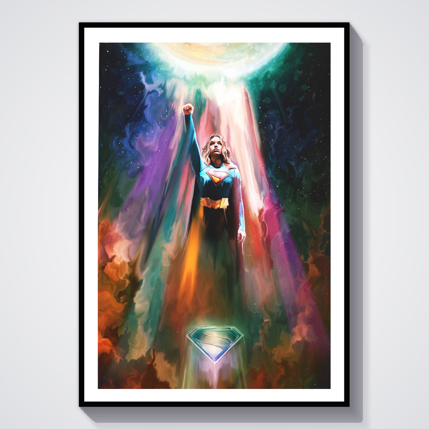 Flex Designs Poster Supergirl Key Visual 8 x 10" Home Goods - Movie 2026 Movie Poster
