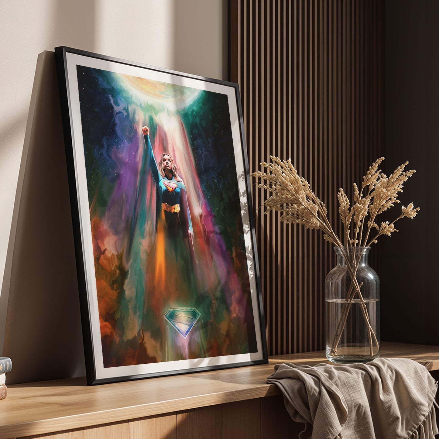 Flex Designs Poster Supergirl Key Visual 5 x 7" Home Goods - Movie 2026 Movie Poster