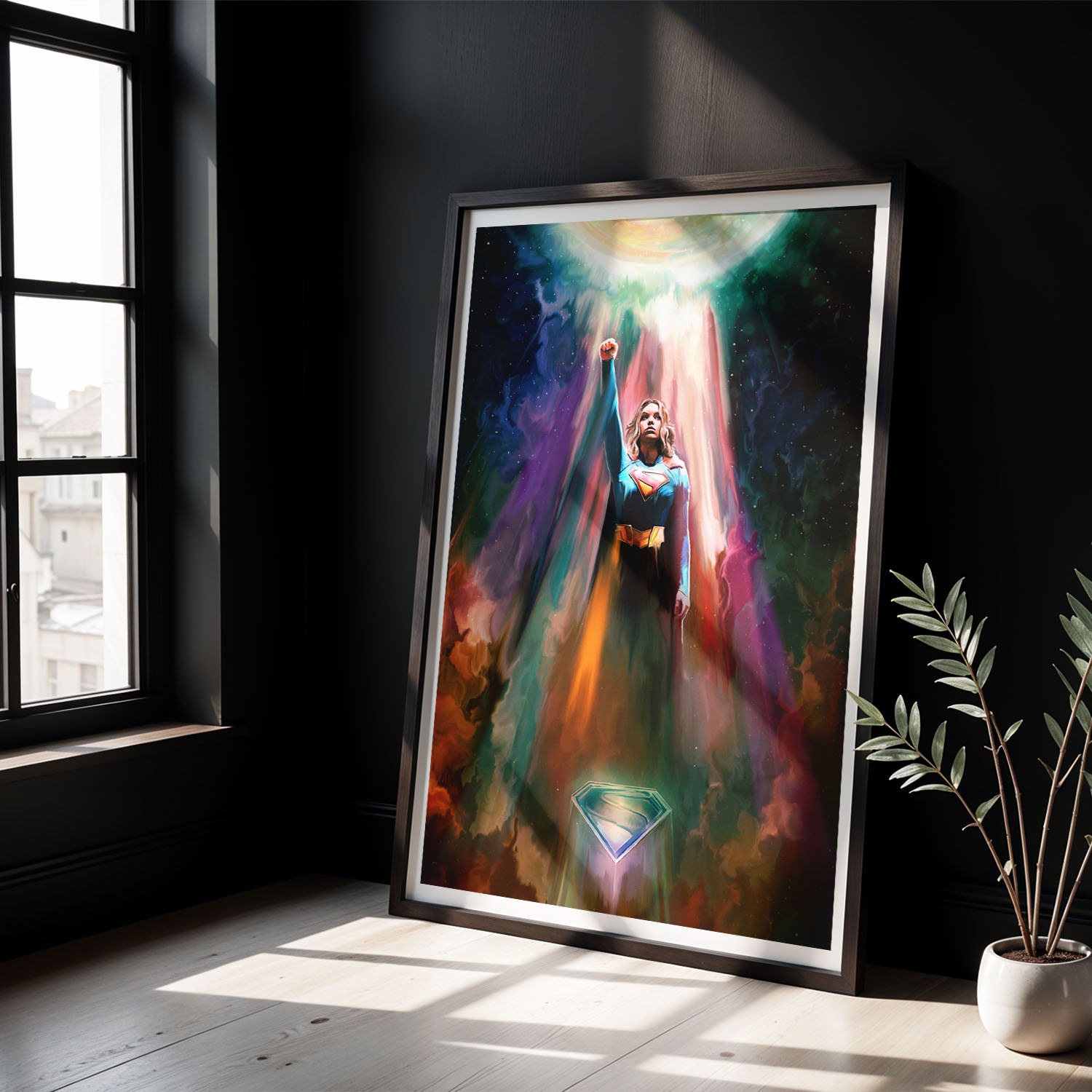 Flex Designs Poster Supergirl Key Visual 8 x 10" Home Goods - Movie 2026 Movie Poster