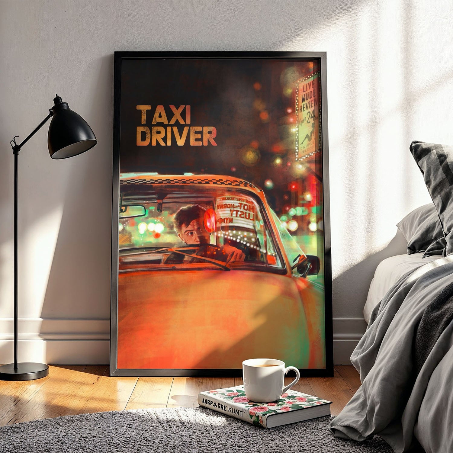 Flex Designs Poster Taxi Driver Alternate 5 x 7" Home Goods - Movie 1976 Movie Poster