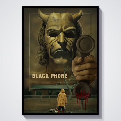Flex Designs Poster The Black Phone 5 x 7" Home Goods - Movie 2022 Movie Poster