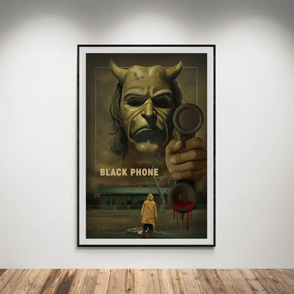 Flex Designs Poster The Black Phone 8 x 10" Home Goods - Movie 2022 Movie Poster