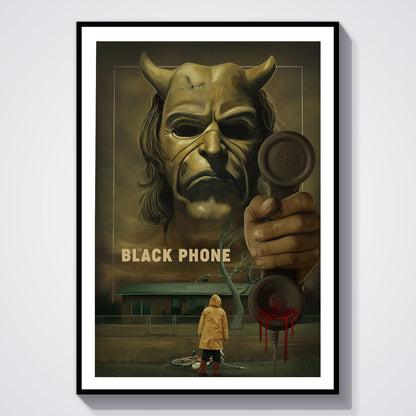 Flex Designs Poster The Black Phone 8 x 10" Home Goods - Movie 2022 Movie Poster