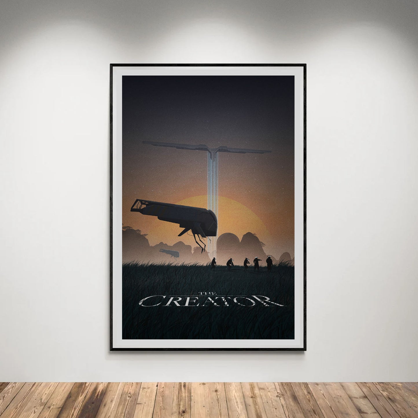Flex Designs Poster The Creator Key Art 8 x 10" Home Goods - Movie 2023 Movie Poster